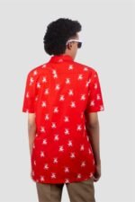 Printed cotton shirt