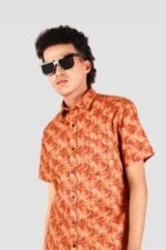 Men's Floral Slim Fit Casual Shirt - Image 2