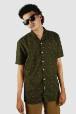 Men Printed Spread Collar Casual Shirt - Image 2