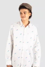 White Print Shirt