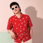 Printed cotton shirt - Image 3